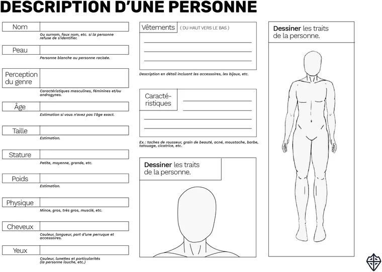 Fiche de description d une personne